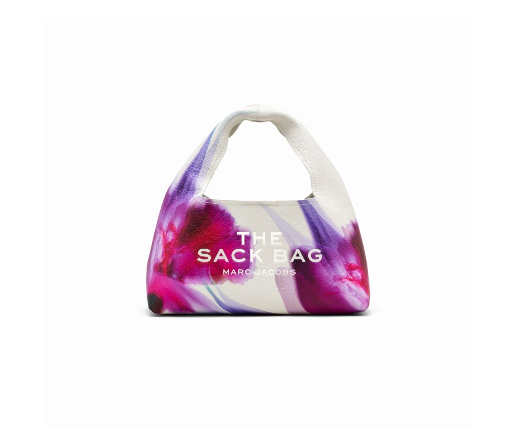 The Mini Sack Bag (White Multi)